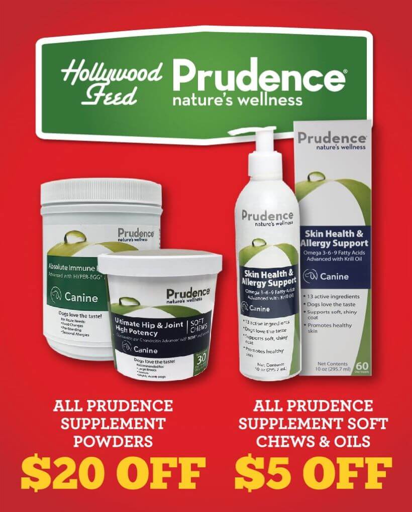 Happy Holidays - $20 Off All Prudence Supplement Powders | $5 Off All Prudence Supplement Soft Chews &amp;amp; Oils