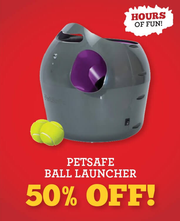 Happy Holidays - 50% Off Petsafe Ball Launcher