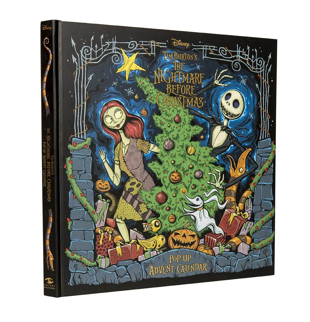 Nightmare Before Christmas Advent Calendar And Pop Up Book Nightmare B