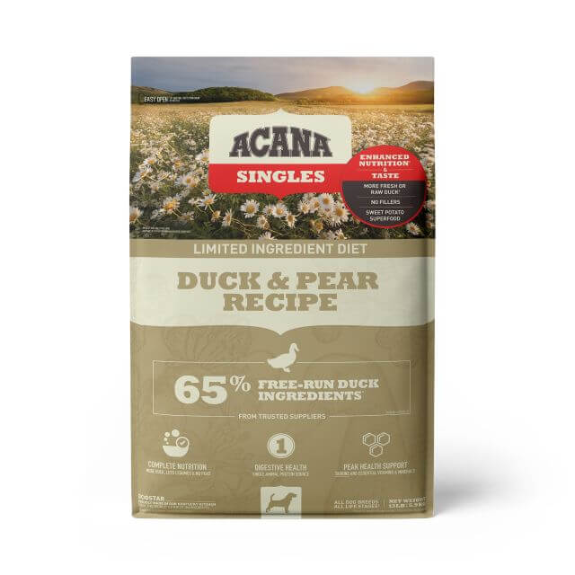 ACANA Dog Food - Singles Duck & Pear 13lbs