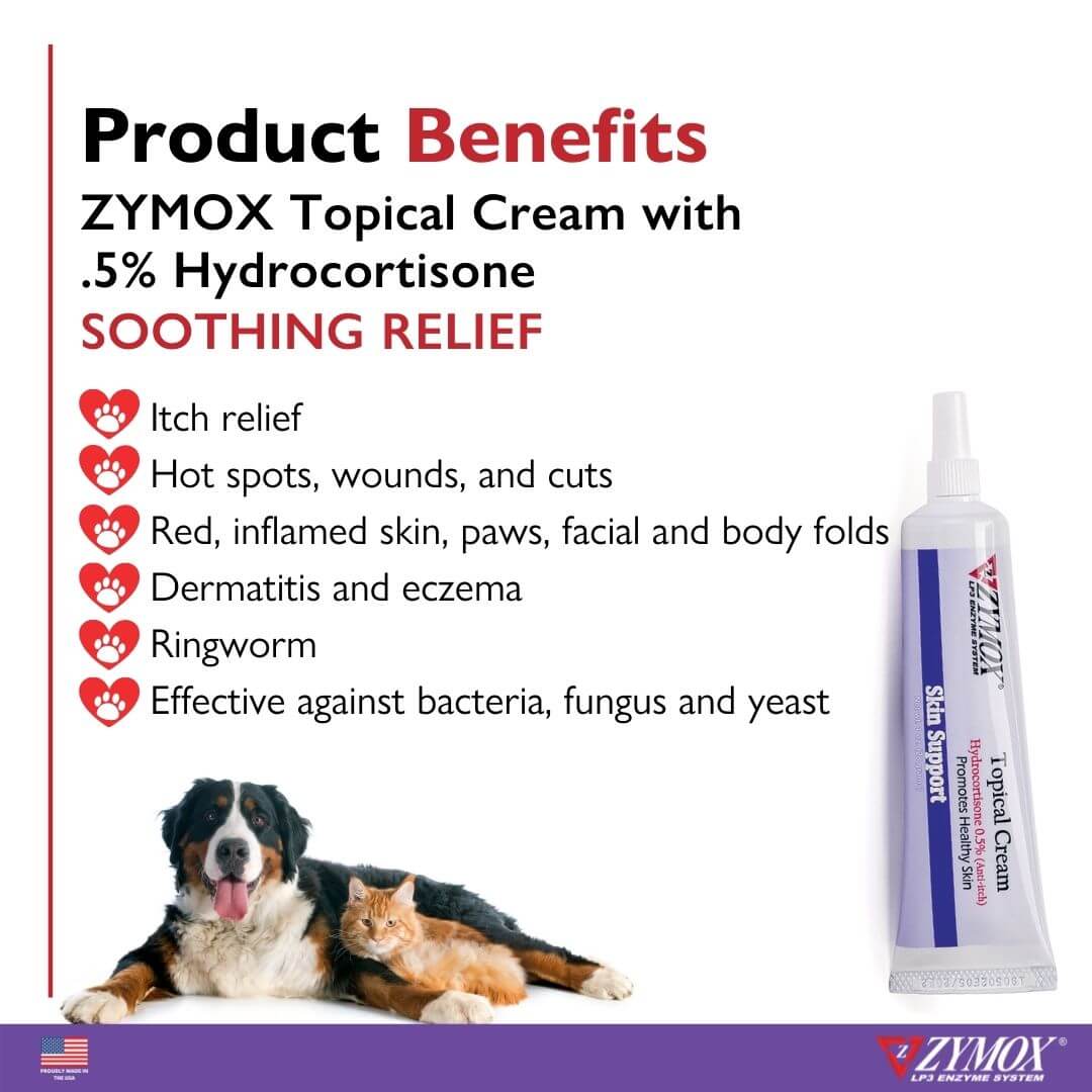ZYMOX Topical Cream Product benefits