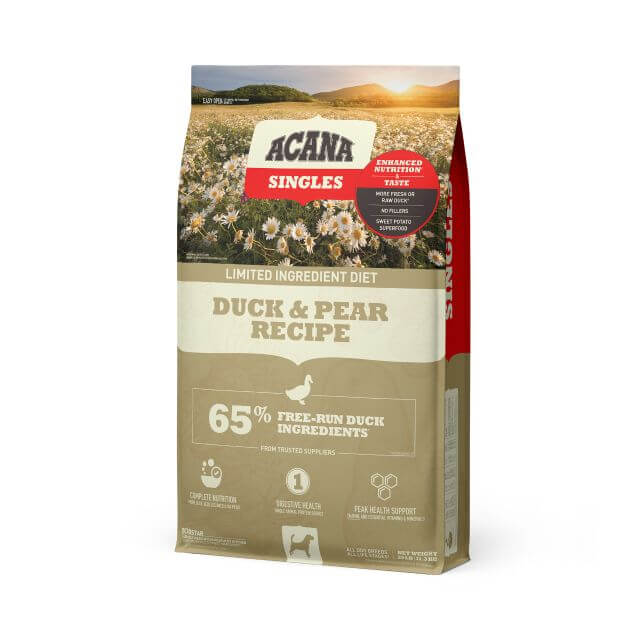 ACANA Dog Food - Singles Duck & Pear 25lbs