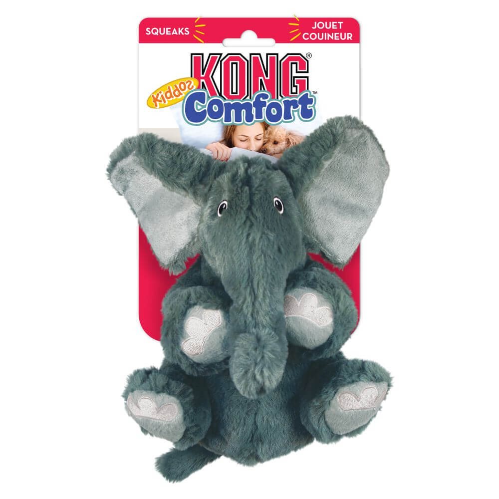 Kong dog toy - comfort kiddos elephant