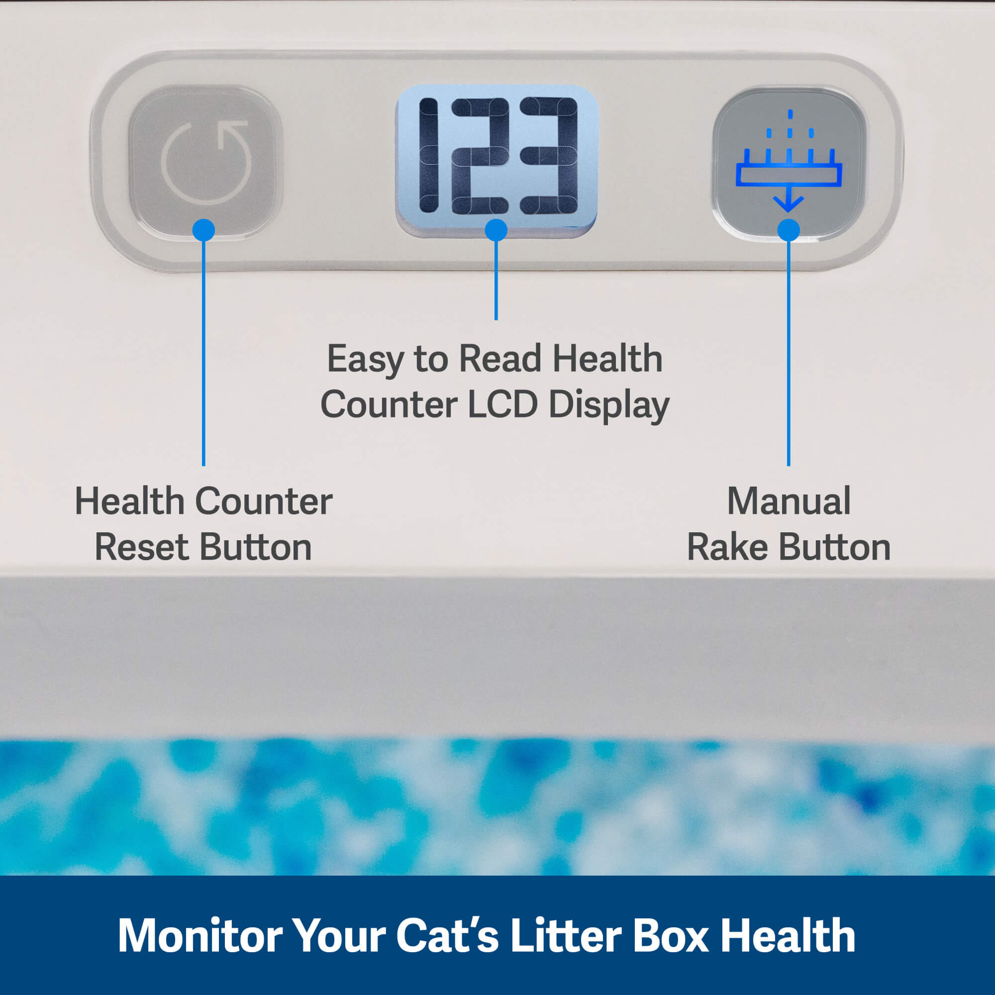 monitor your cat's litter box health