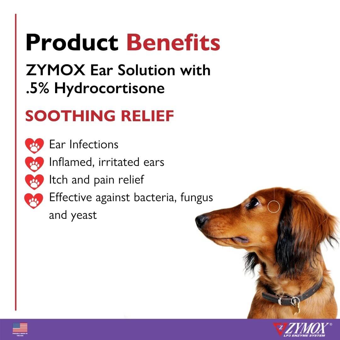 ZYMOX Ear Solution Product benefits