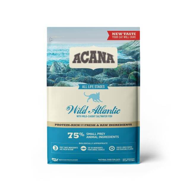 Front of ACANA Cat Food - Regionals Wild Atlantic Cat & Kitten 10lbs