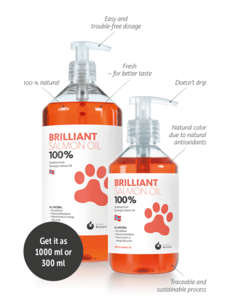 Brilliant salmon oil dogs and cats