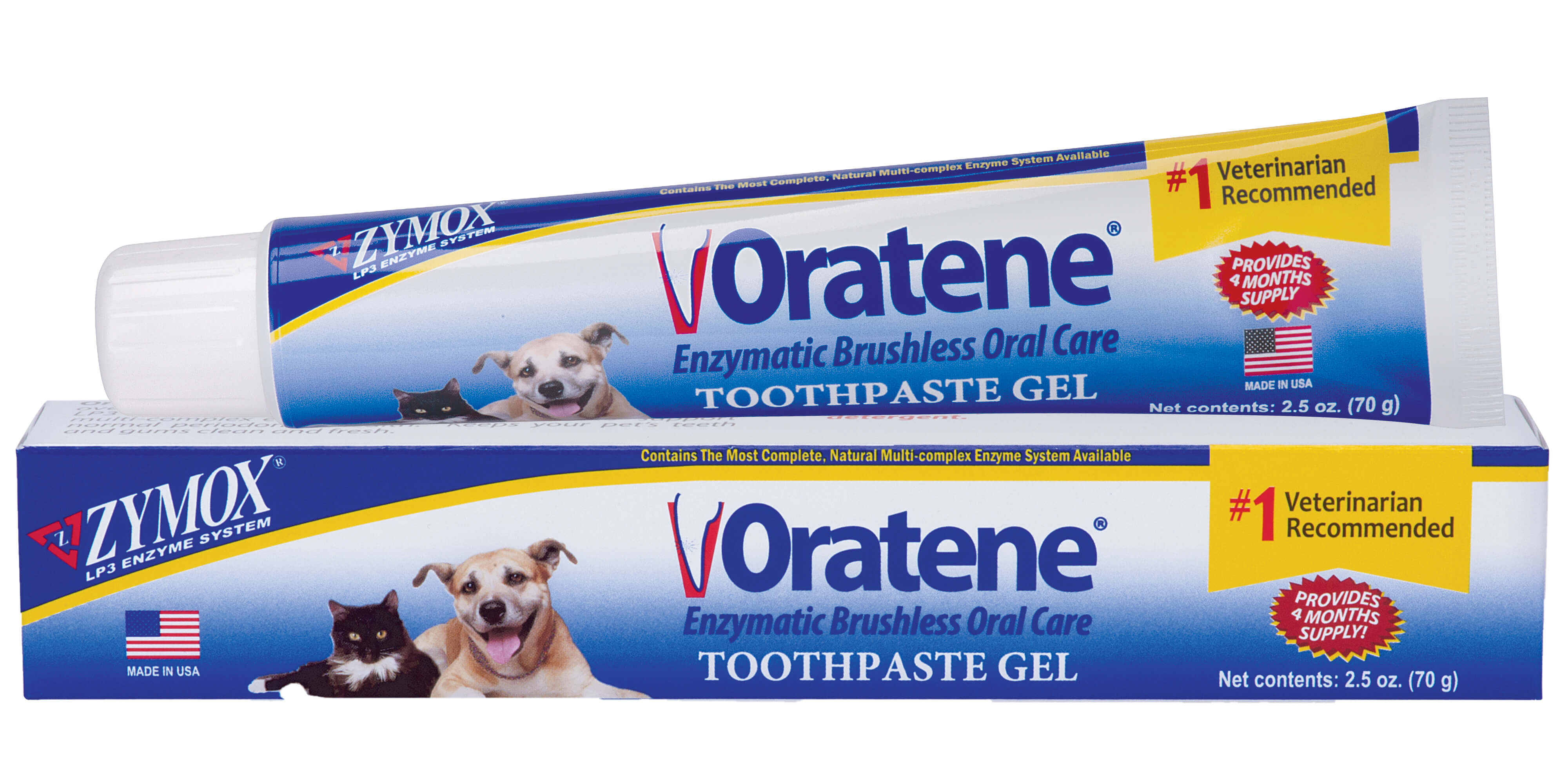 Zymox oratene brushless toothpaste gel