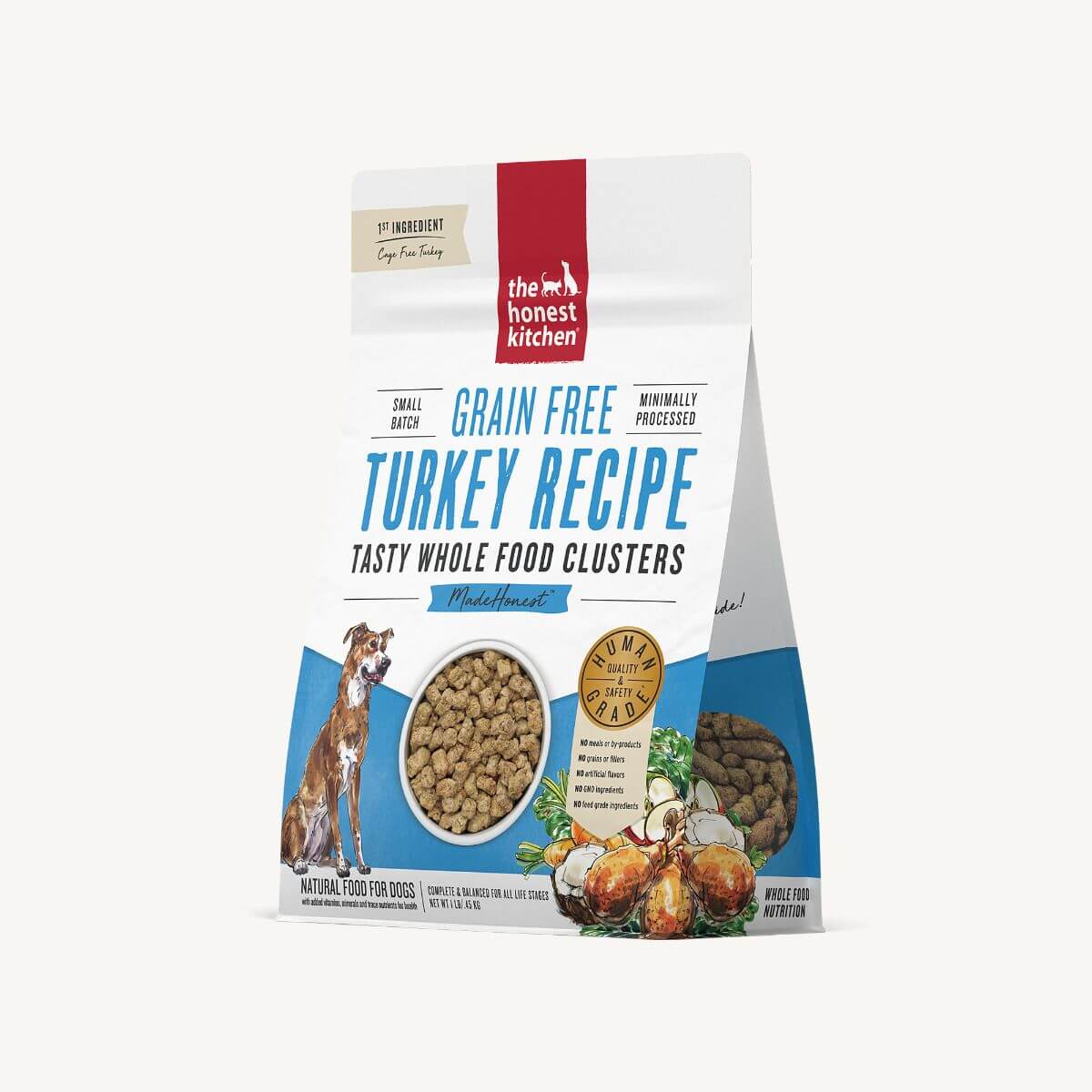 The Honest Kitchen grain free Dog Food Front view