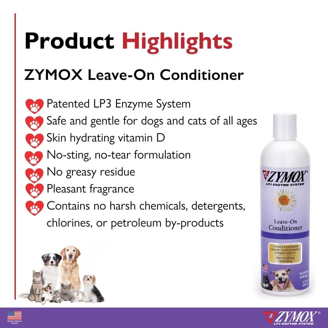 ZYMOX Conditioner Product highlights