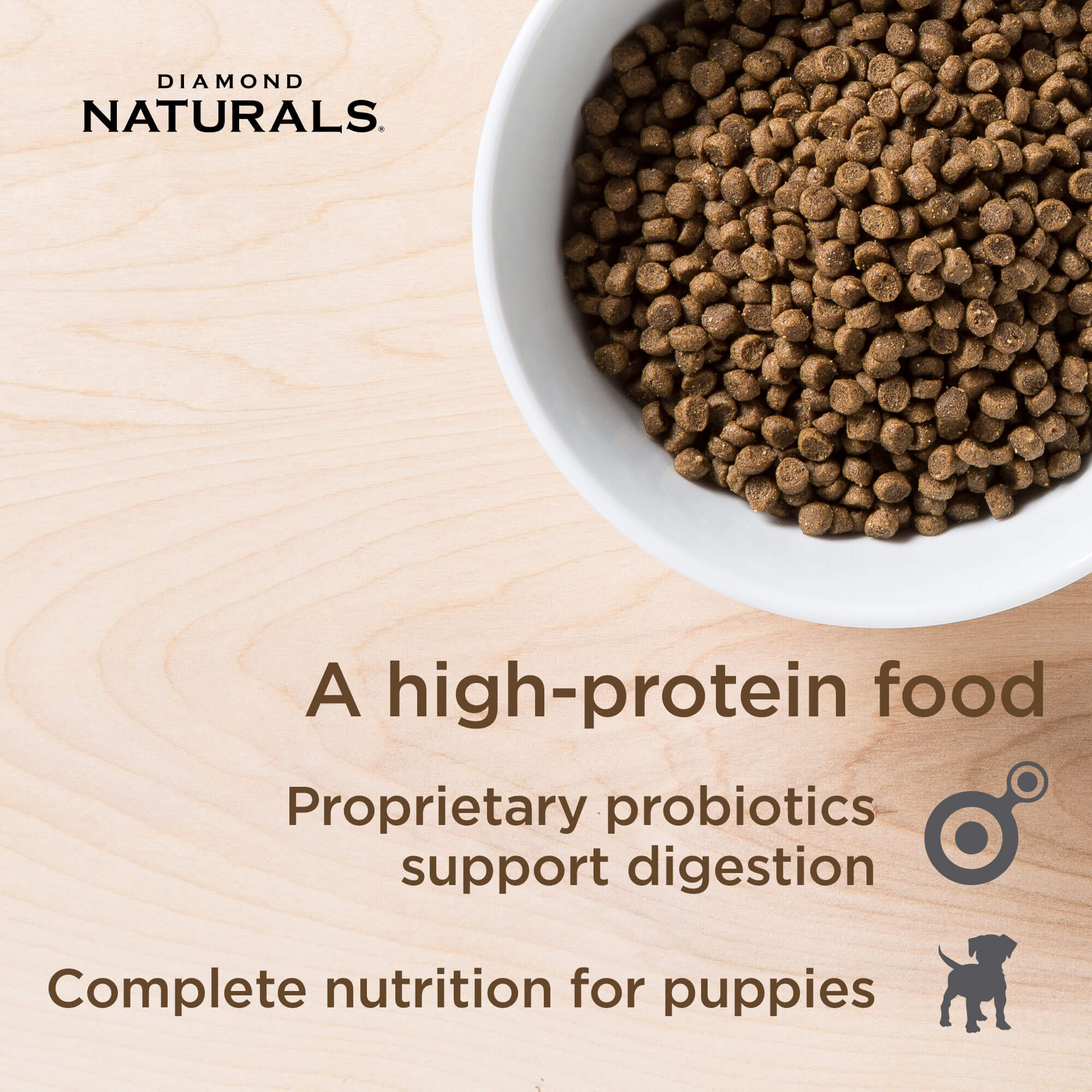 Diamond Naturals Small Breed Puppy A high-protein food