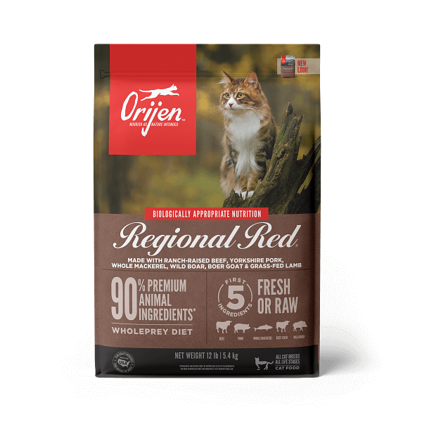 Orijen Cat Food - Regional Red