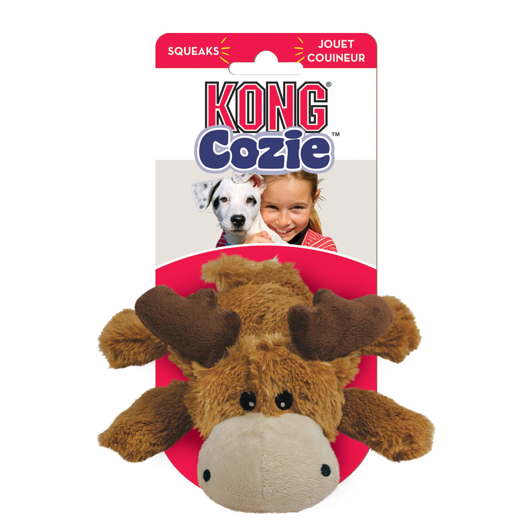 Kong dog toy - cozie marvin moose