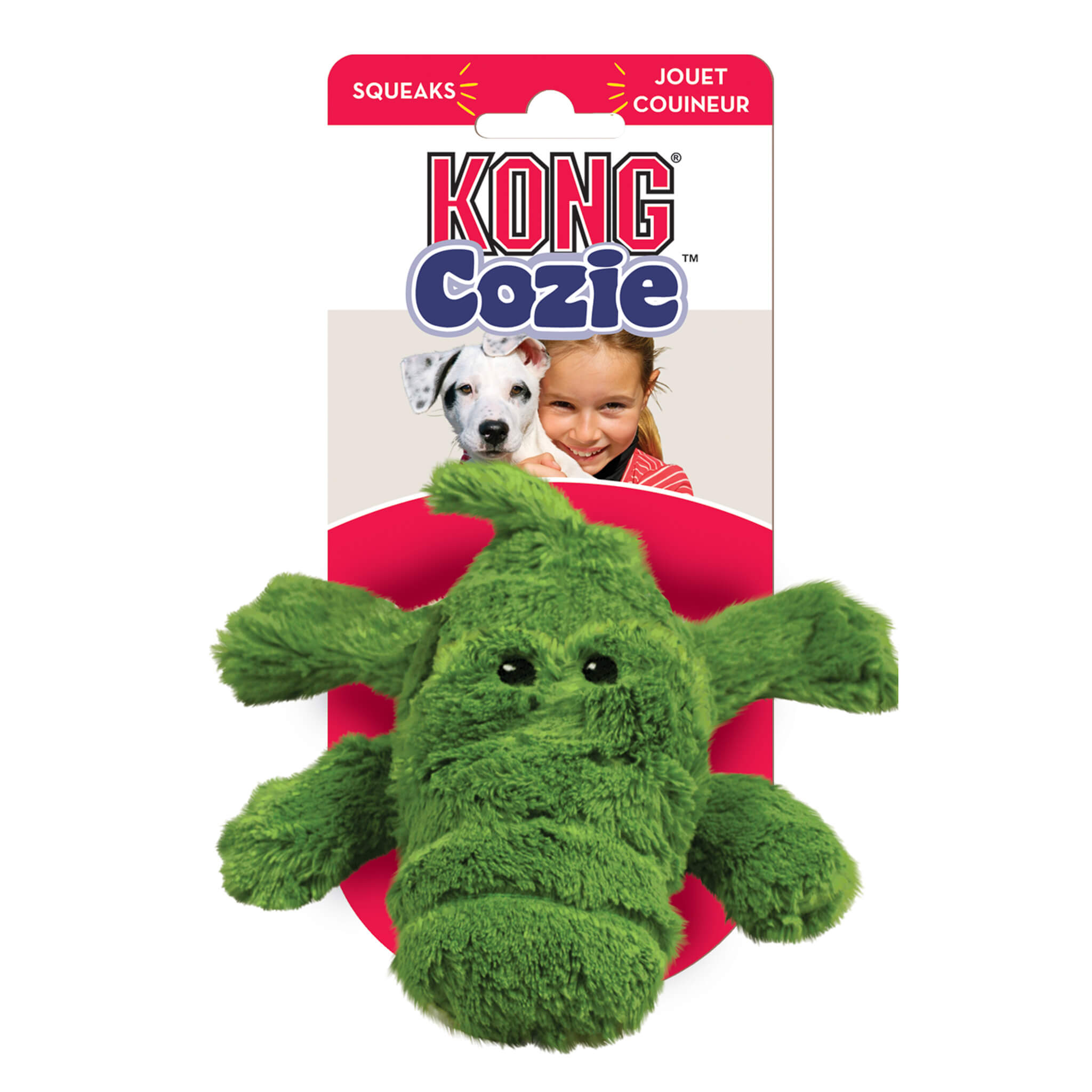 Kong dog toy - cozie ali alligator