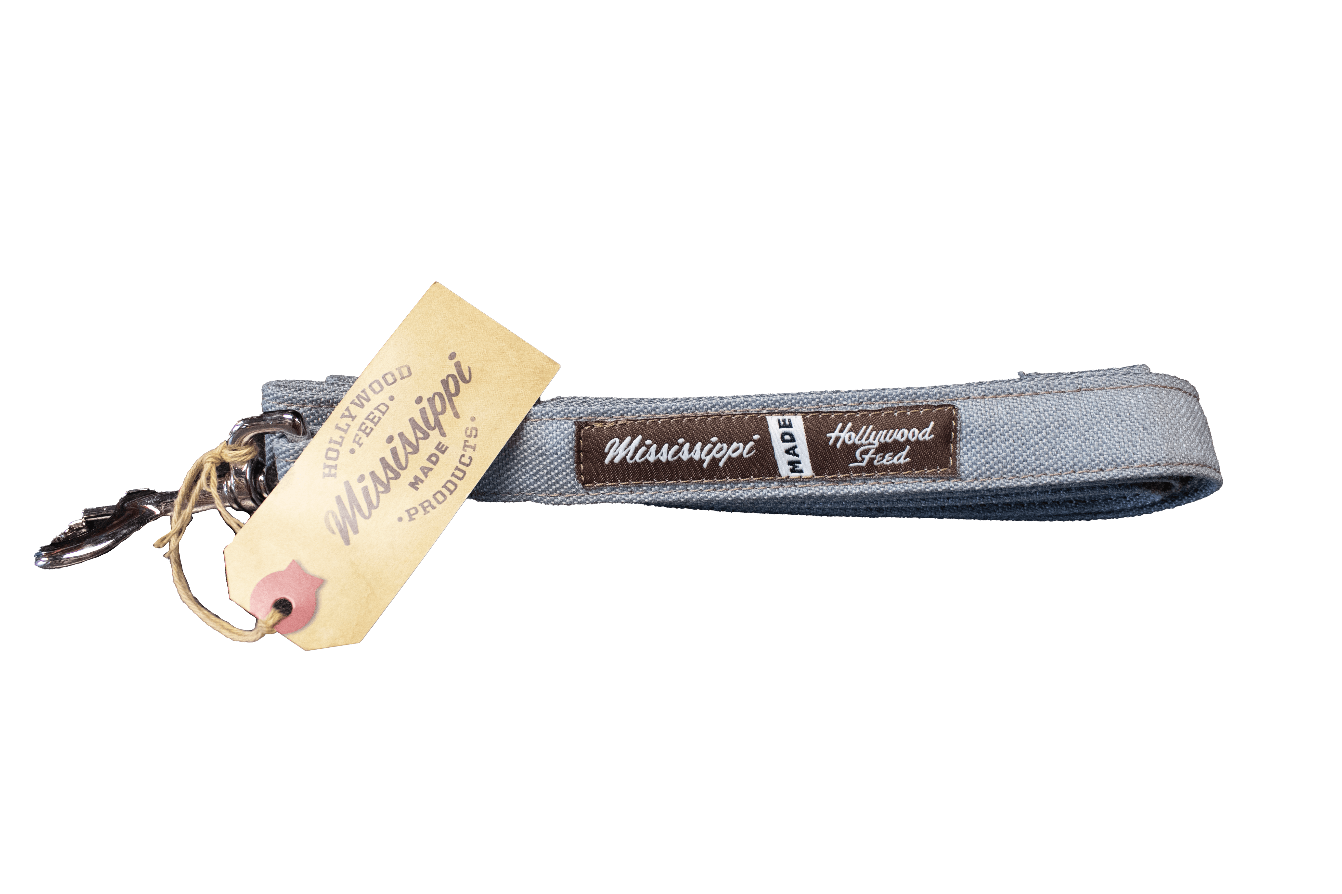 Hollywood feed mississippi made dog leash - assorted limited edition (denim color)