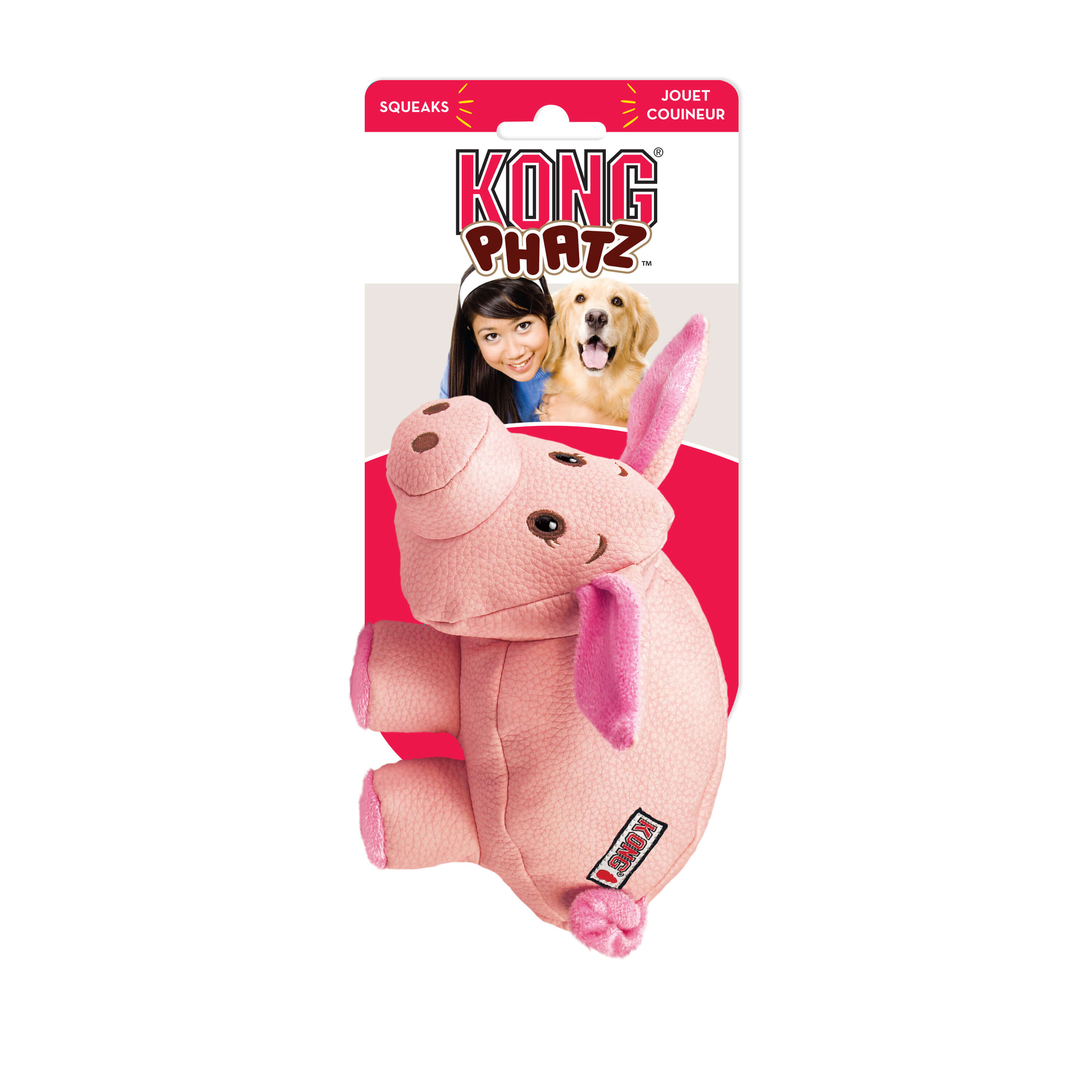 Kong dog toy - phatz pig