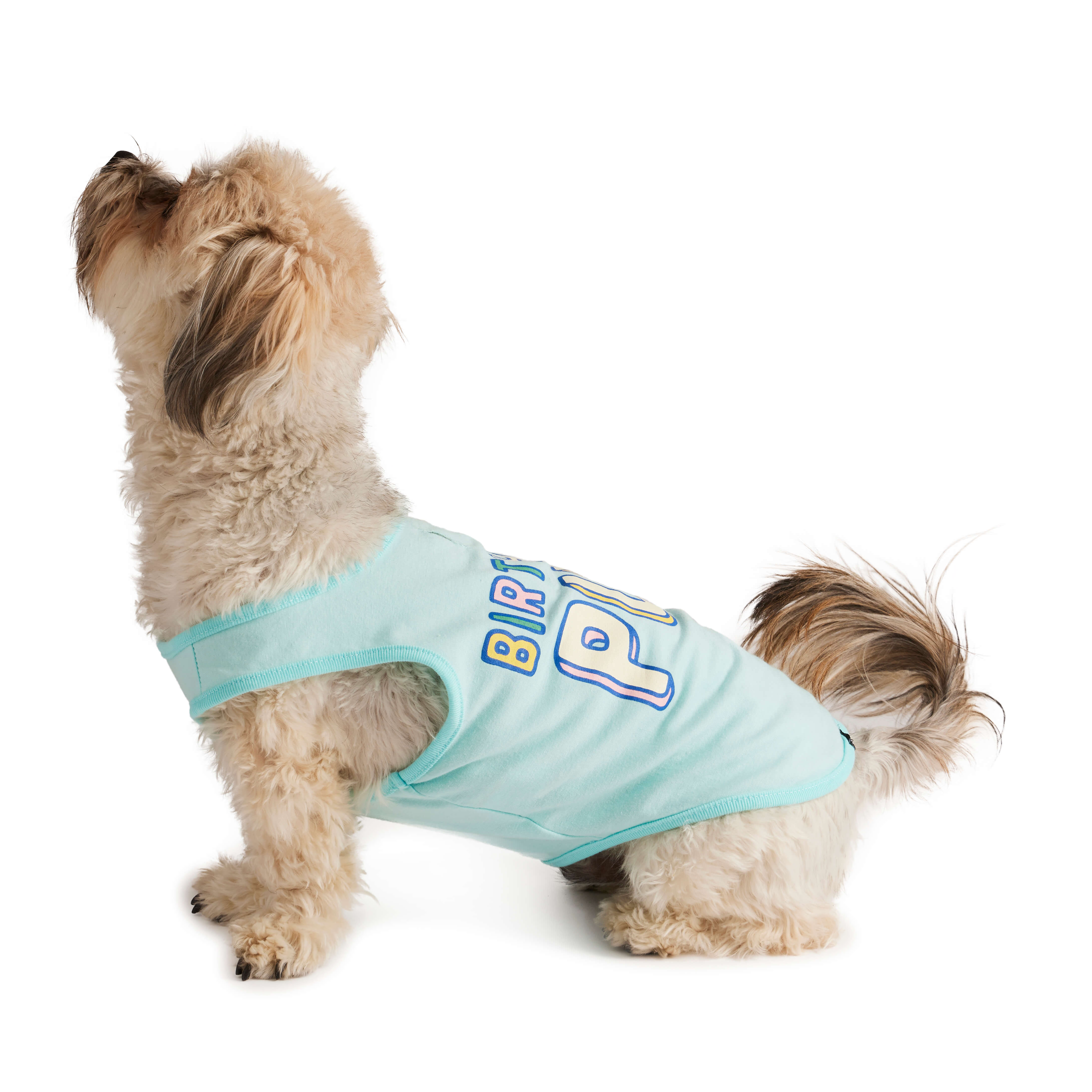 hotel doggy thread collective dog tank top birthday pup blue
