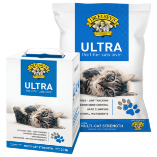 Dr elsey's cat litter - ultra clumping unscented multi-cat strength