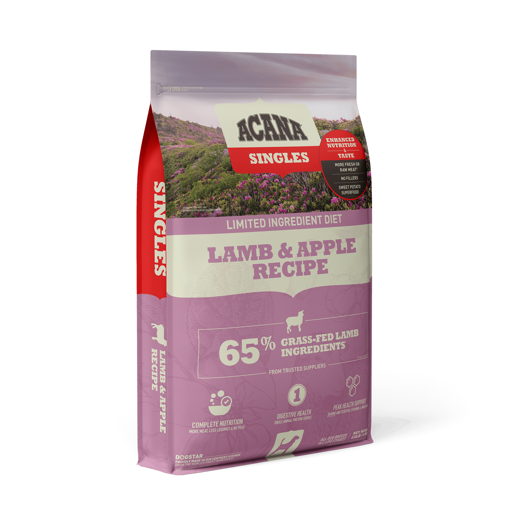 ACANA Dog Food - Singles Lamb & Apple 13lbs