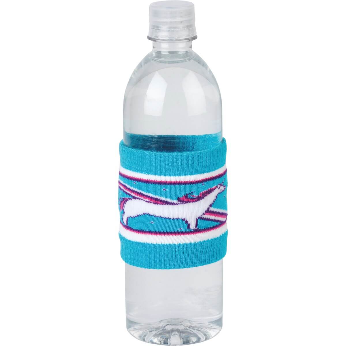 Example of sleeve on water bottle
