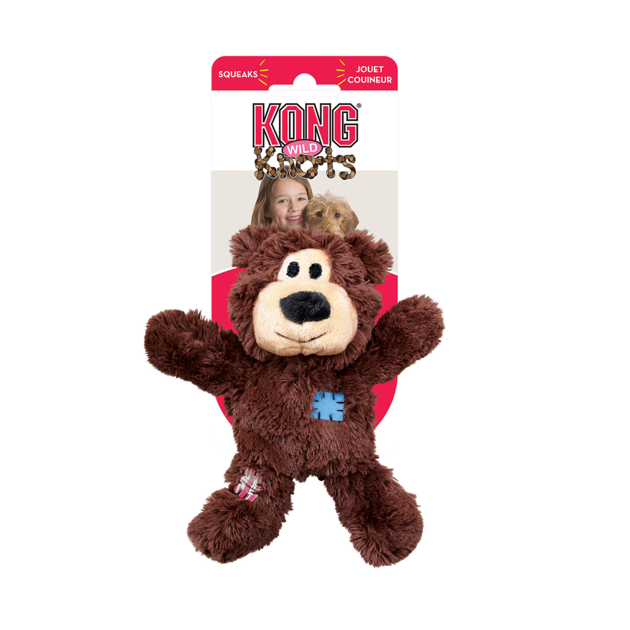 Kong dog toy - wild knots bear - assorted