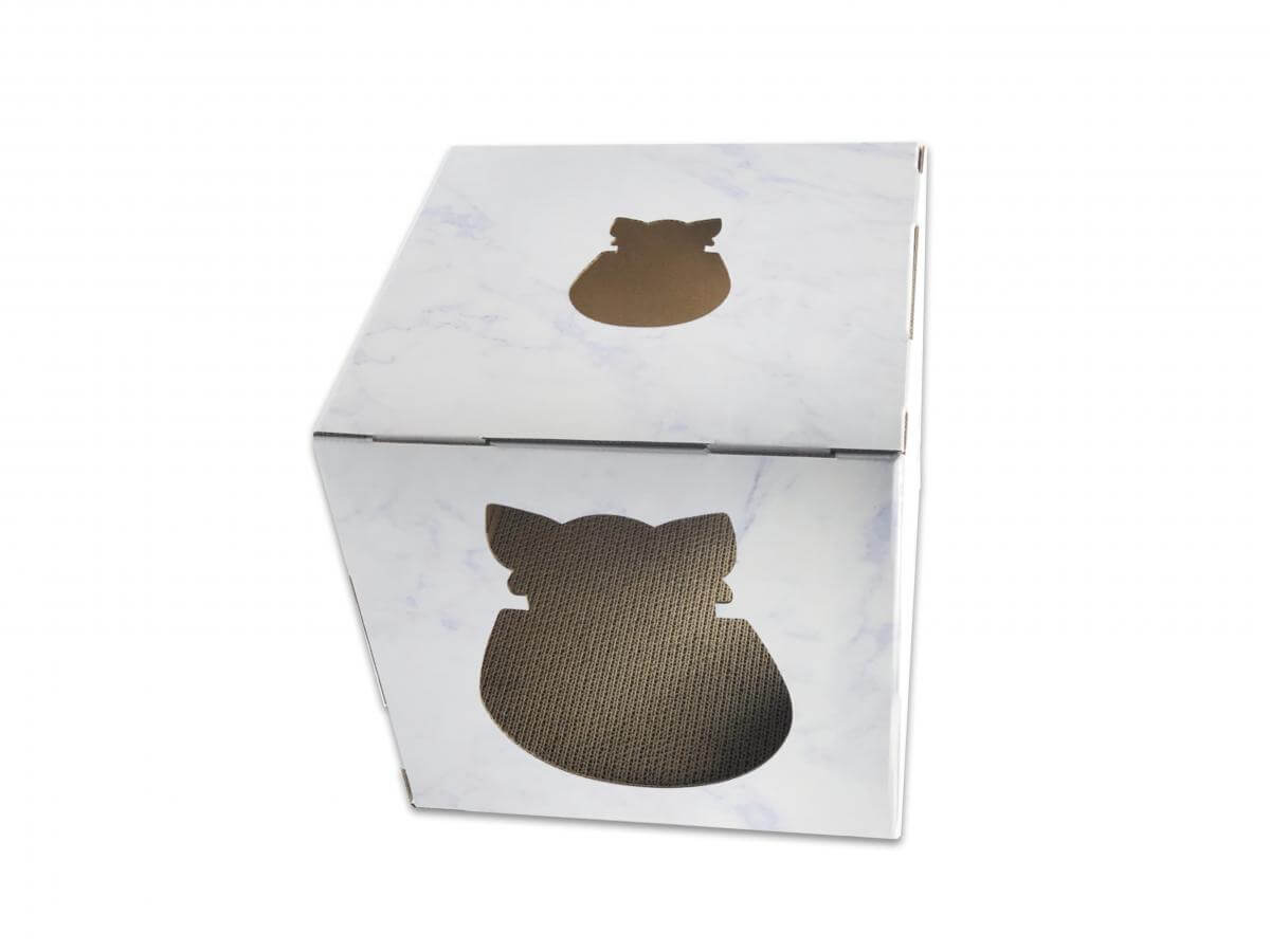 Top of doyenworld cat hide - doyencat funbox marble