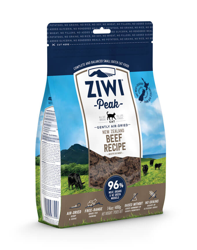 ziwi air dried beef cat food 