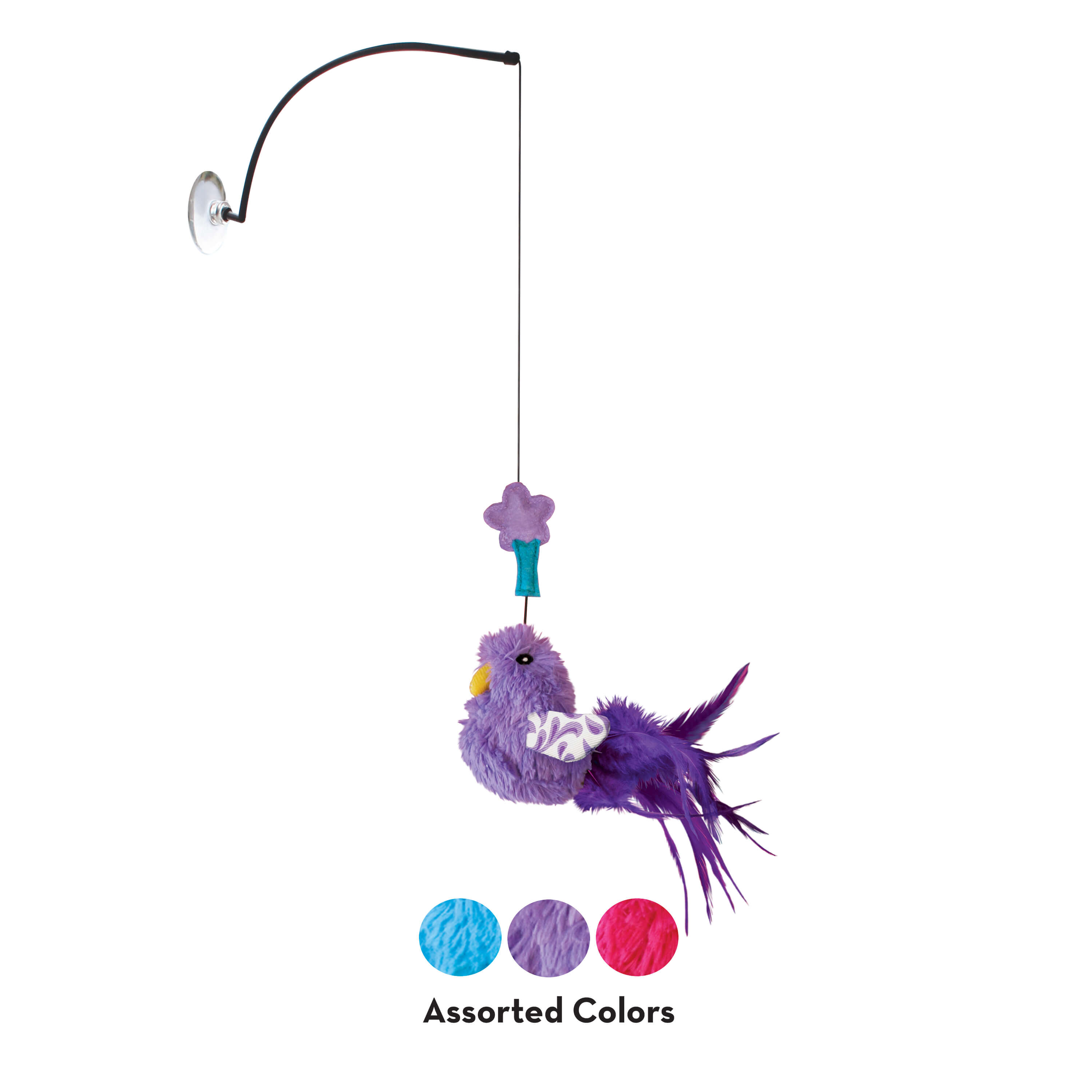 Chart with assorted colors (blue, purple, pink)