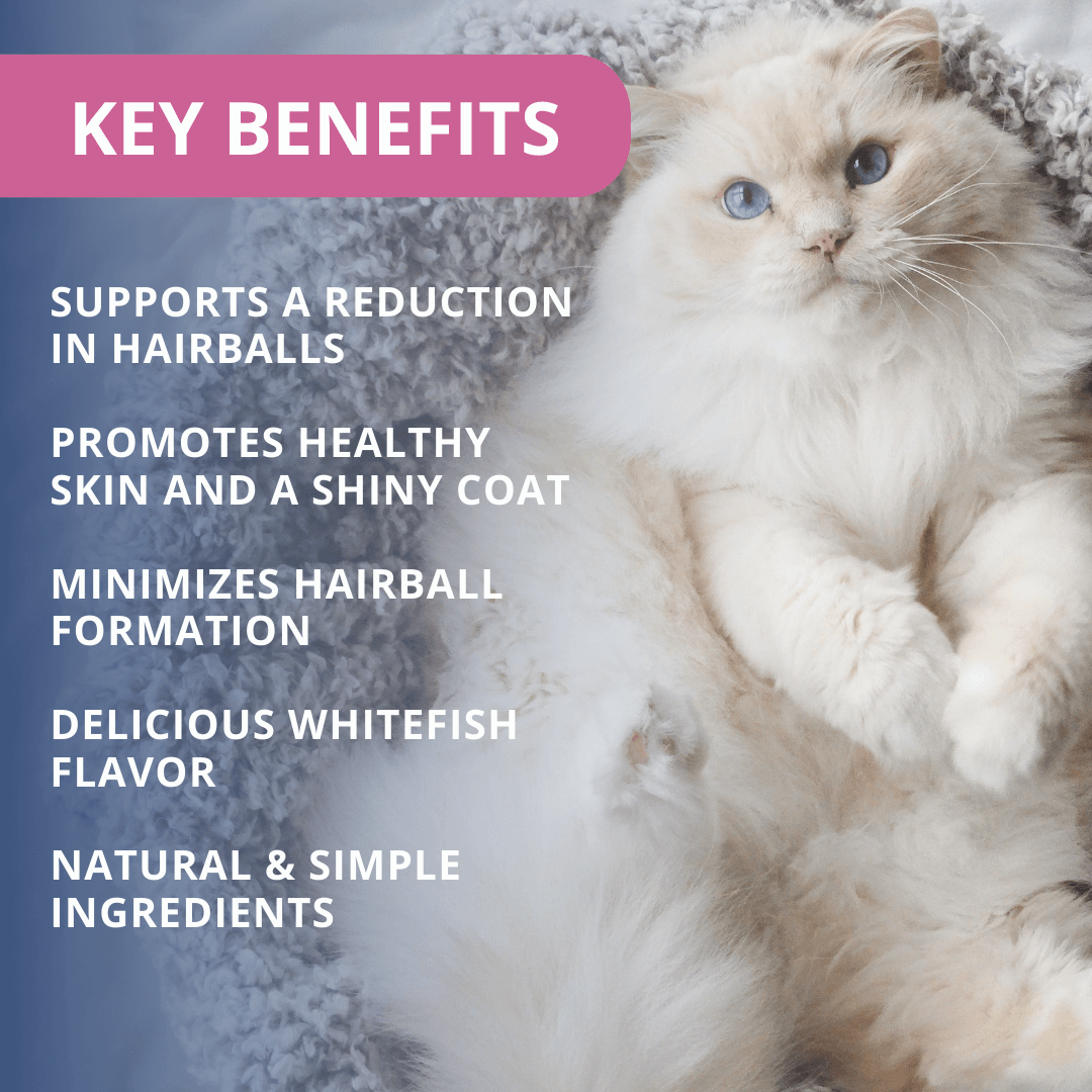 Under the Weather Cat hairball Key benefits