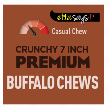 Etta says dog chew - premium buffalo chew