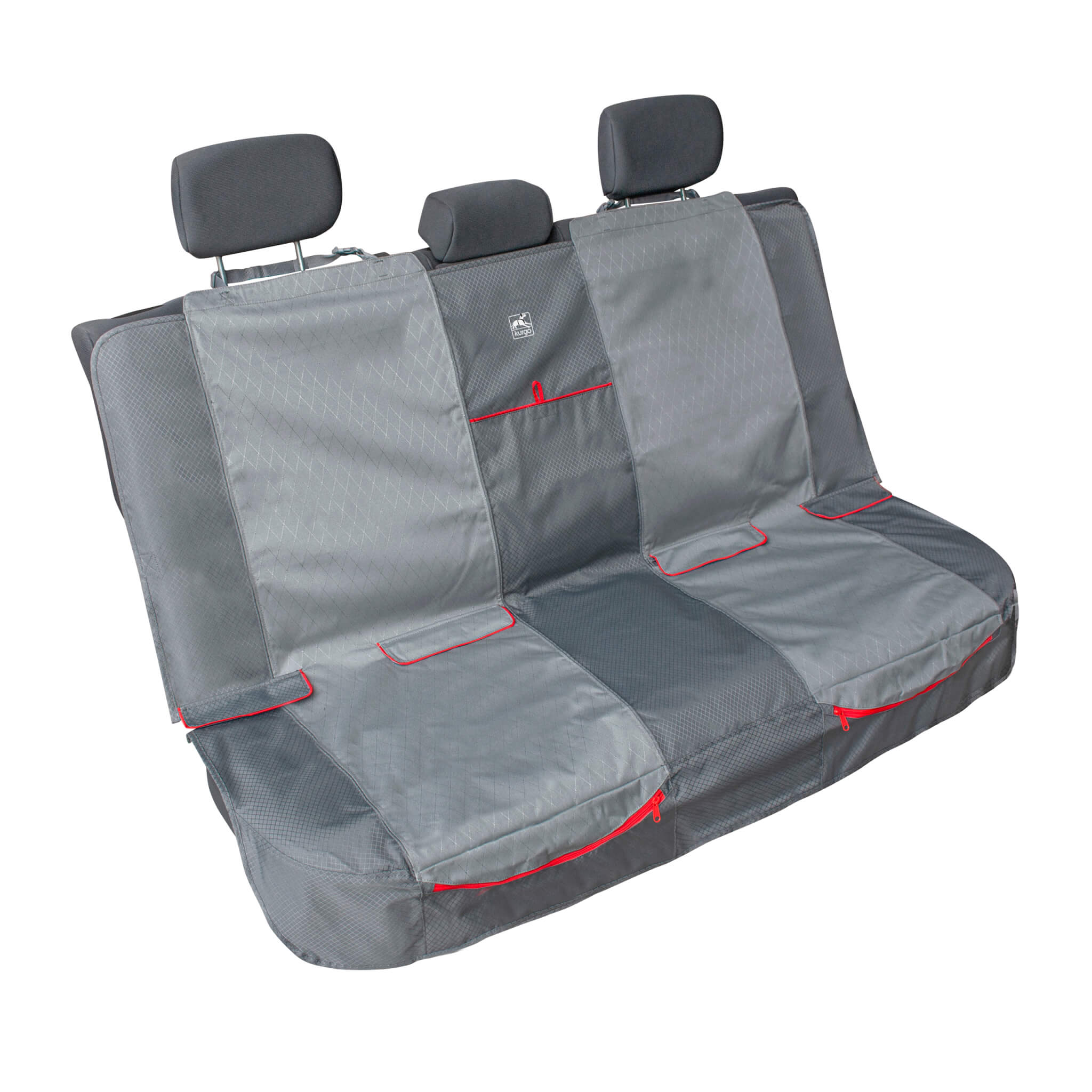 Kurgo journey bench seat cover - grey
