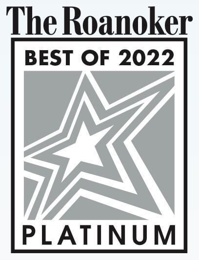 The Roanoker Best of 2022 Platinum Award