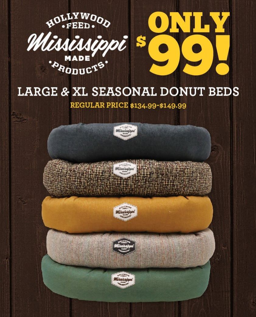 Happy Holidays - Only $99! Large &amp;amp; XL Seasonal Donut Beds