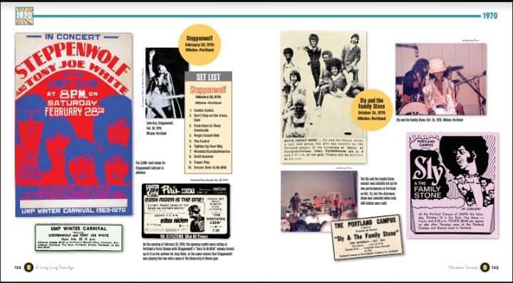  A Long, Long Time Ago Major Rock and Roll Concerts in Southern Maine 1955 - 1977