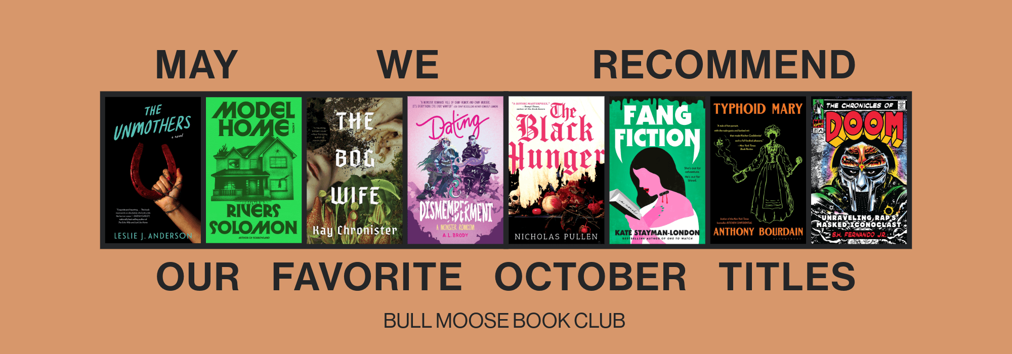 Bull Moose Book Club October