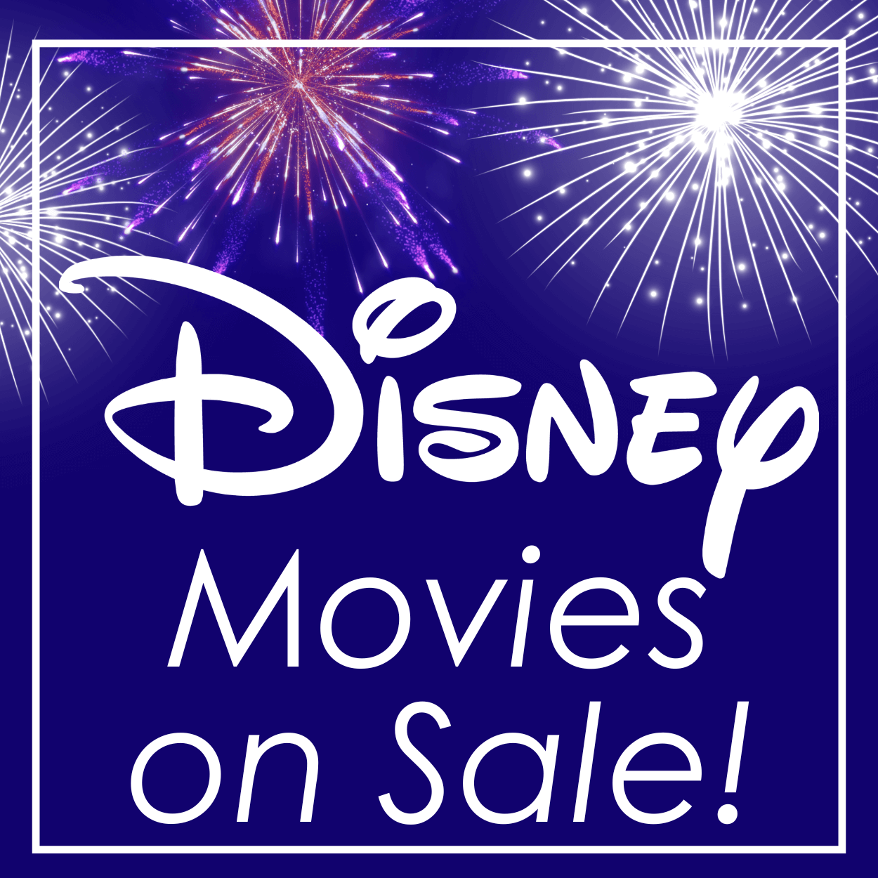 Disney Movies on Sale