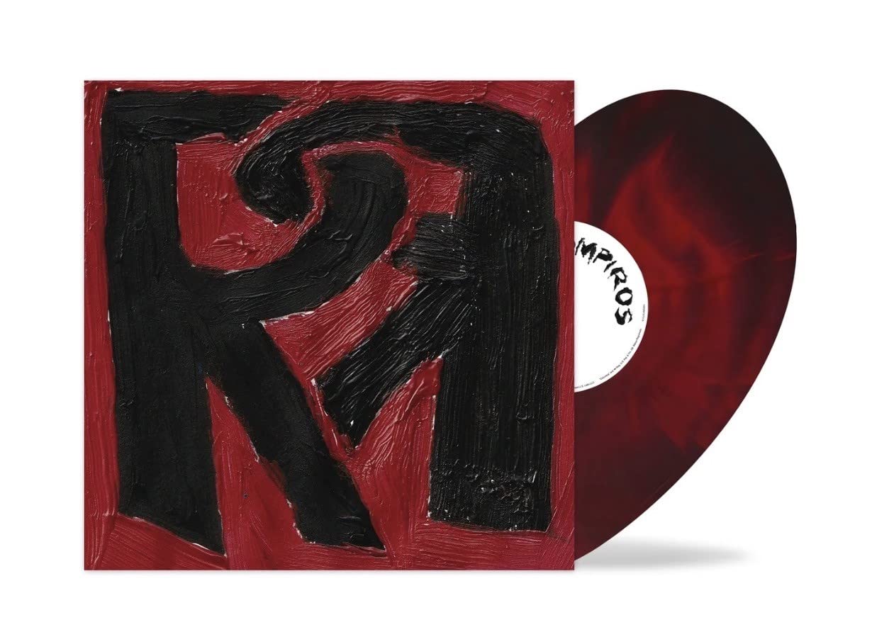 Rosalía & Rauw Alejandro/RR (Red/Black Smoke Heart-Shaped Vinyl)