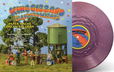 King Gizzard & The Lizard Wizard/Paper Mâché Dream Balloon (Pink Seaglass Edition Vinyl)