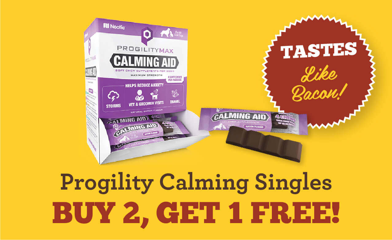 Buy 2, Get 1 Free Progility Calming Singles