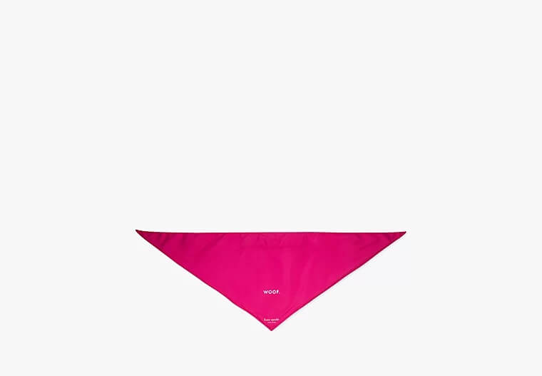 Kate Spade New York - Reversible Dog Bandana - Follow Lead/Woof