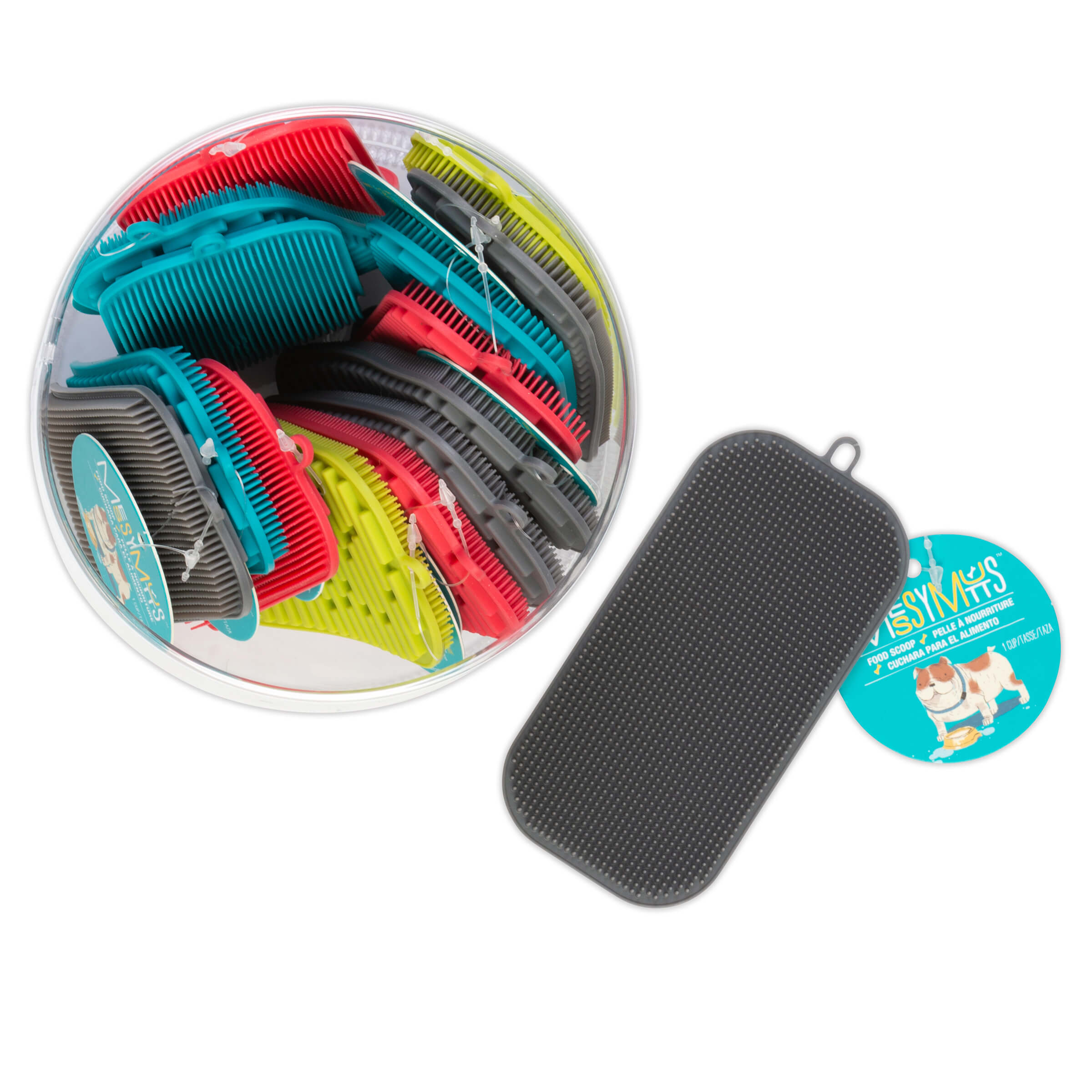 Messy Mutt bowl scrubber assorted