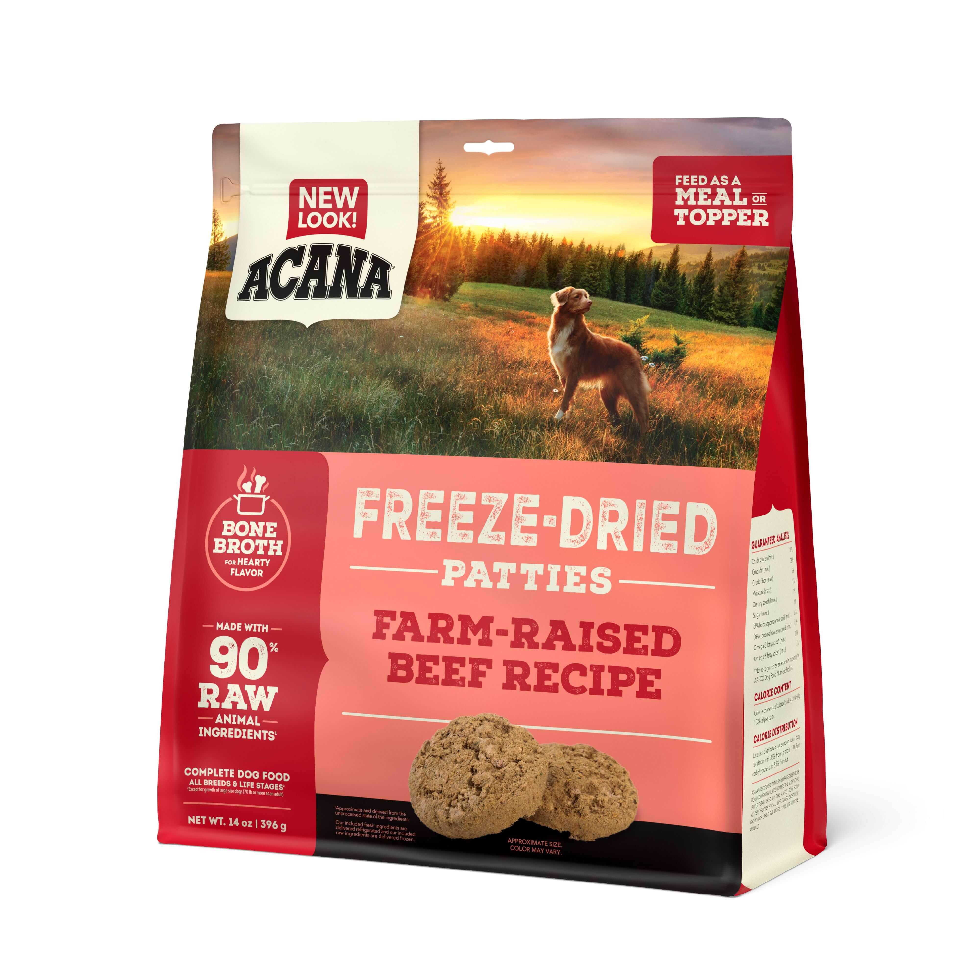 ACANA - Dog Food - Freeze-Dried Patties