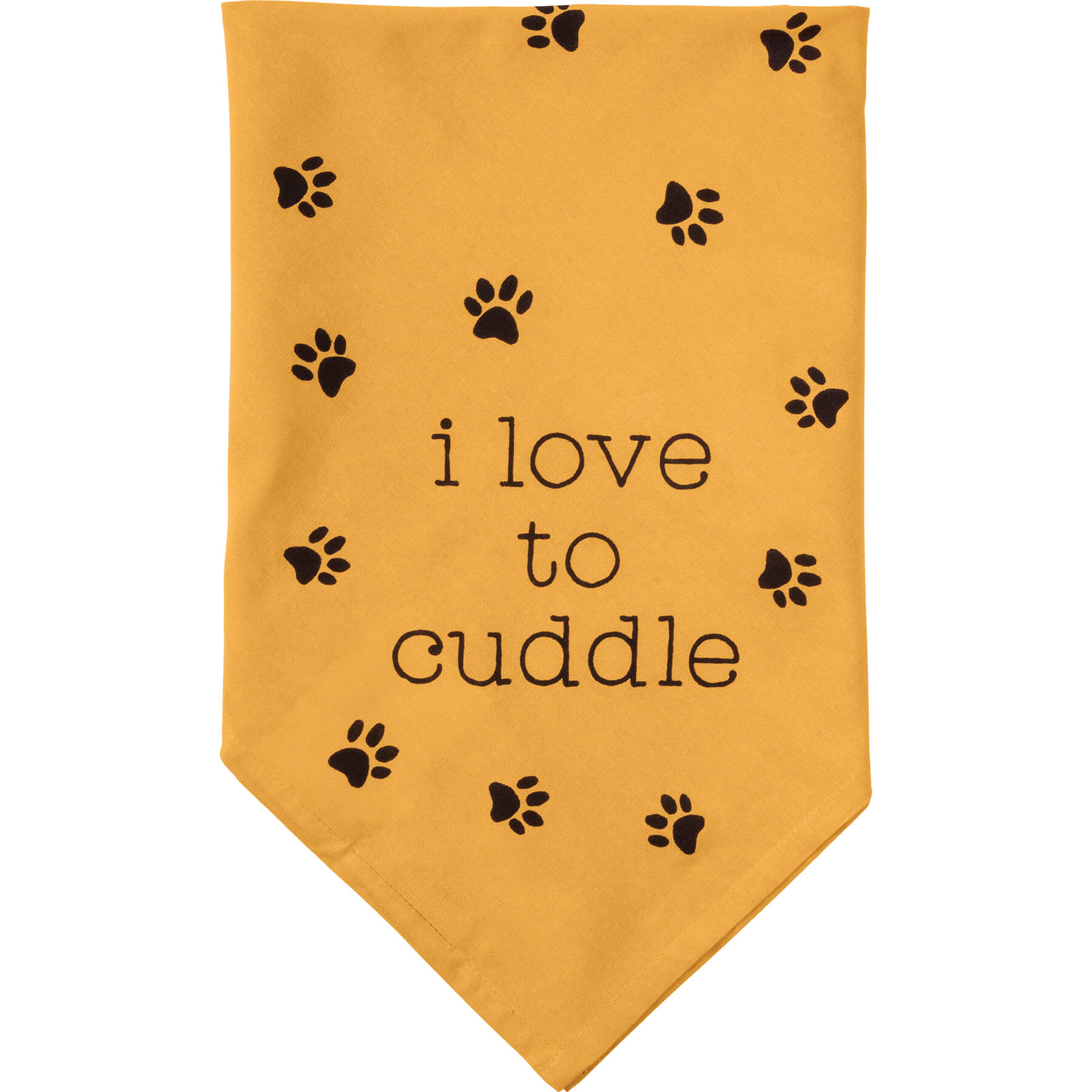 Primitives by Kathy - Dog Bandana- I'm Bad/Love to Cuddle