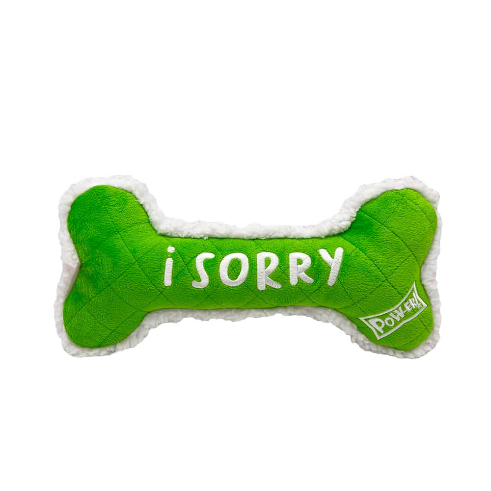 Huxley & Kent - Dog Plush Toy - Me Did It,  I Sorry Bone