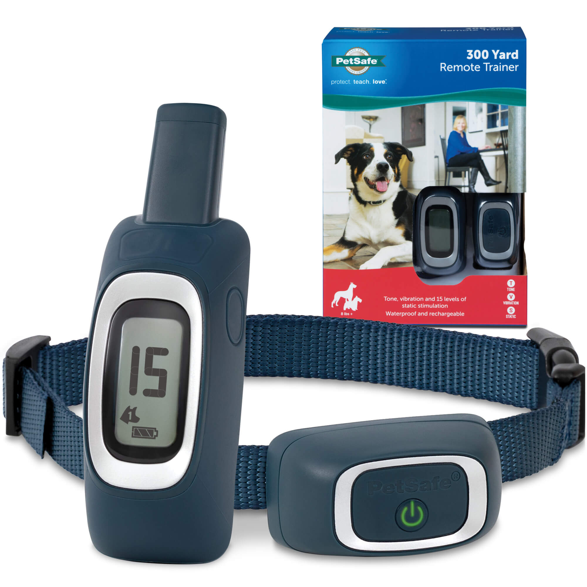 Petsafe dog collar and remote trainer 300 yd