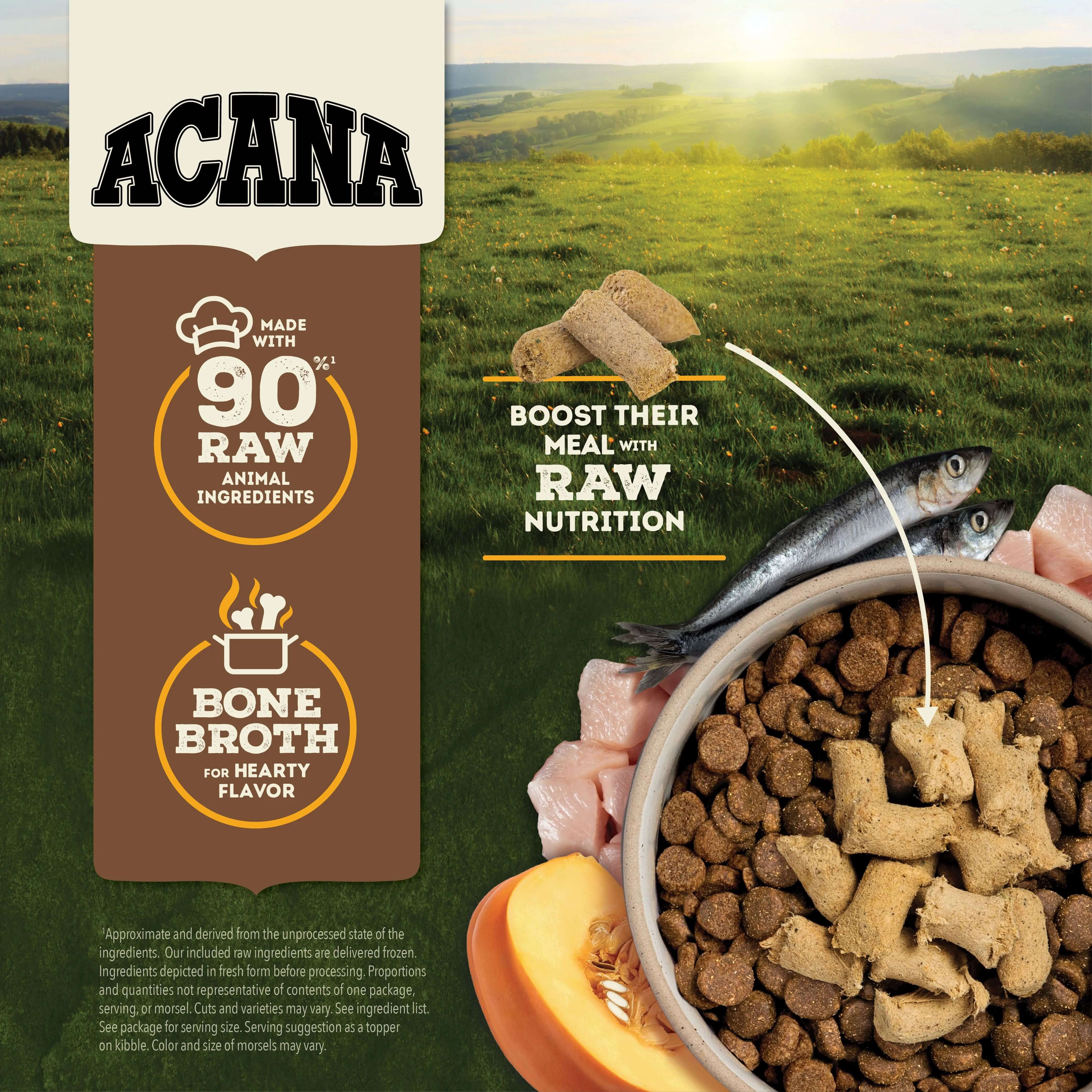 Acana Dog Food Freeze Dried Morsels Chicken Hollywood Feed You