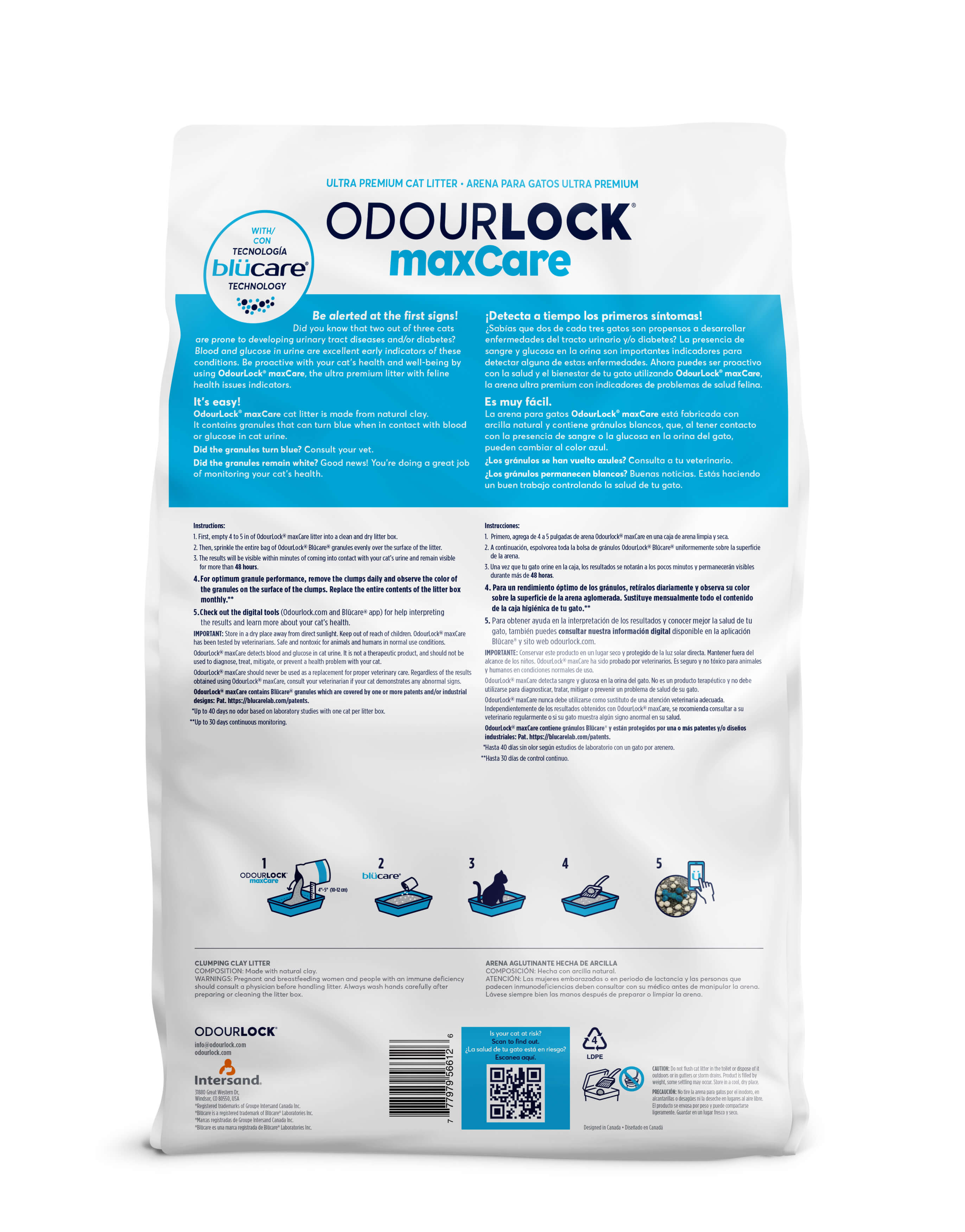 Odorlock - Cat Litter - Maxcare Unscented