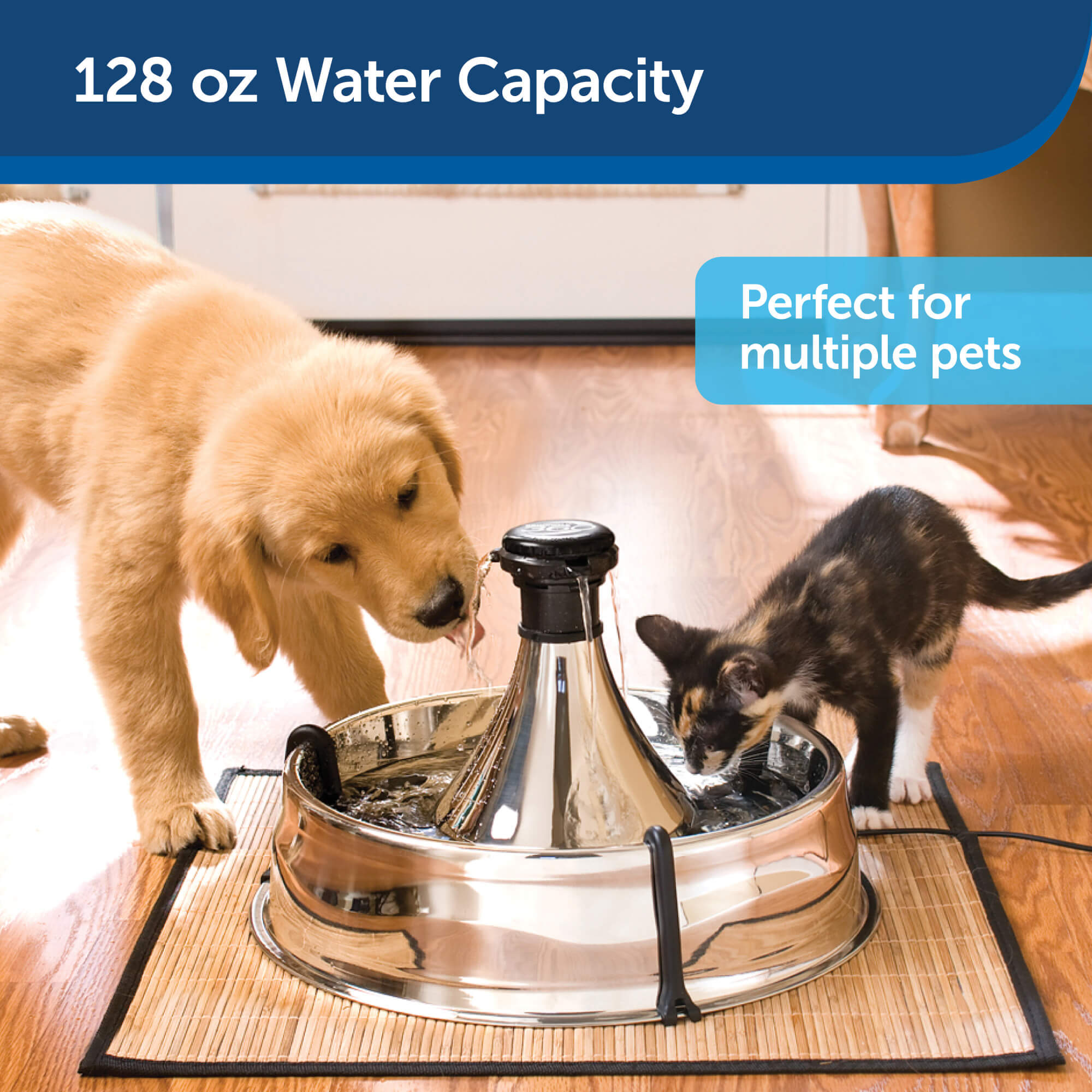 128 oz water capacity