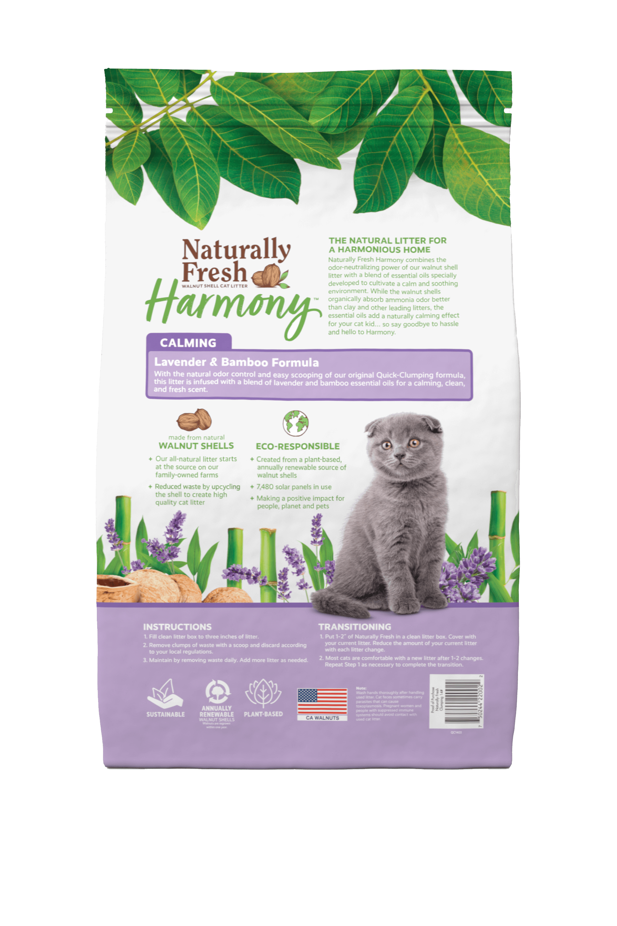 Naturally Fresh - Cat Litter - Harmony™ Lavender & Bamboo