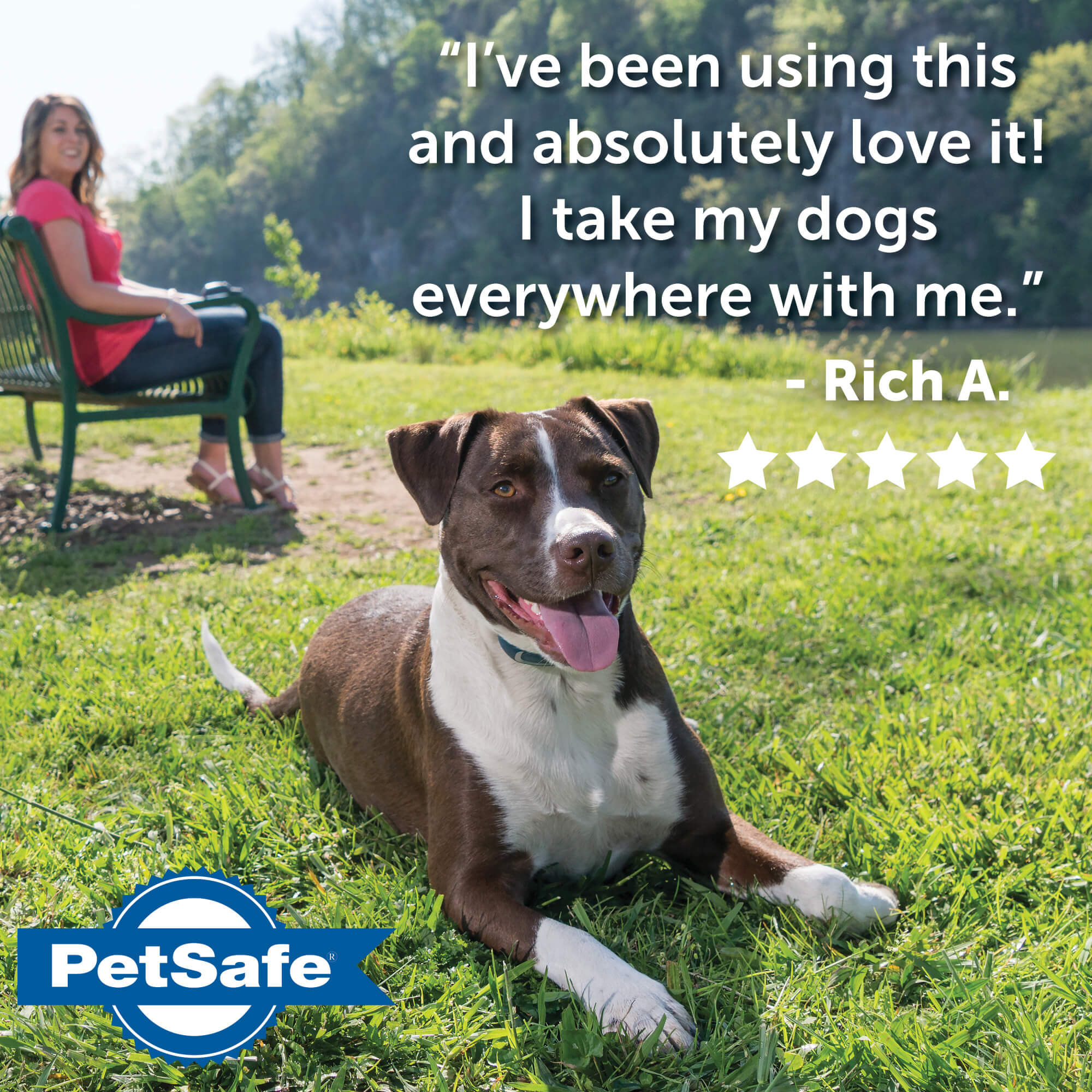 "I've been using this and absolutely love it! I take my dogs everywhere with me."